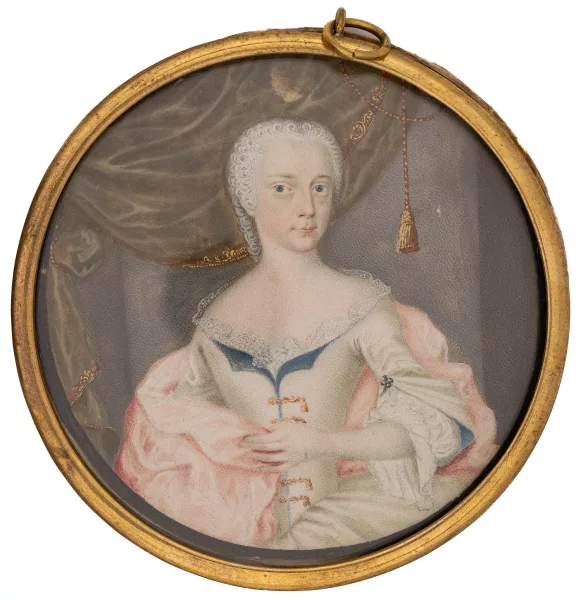 Olof Arenius — Portrait einer Dame, genannt Königin Lovisa Ulrika von Schweden