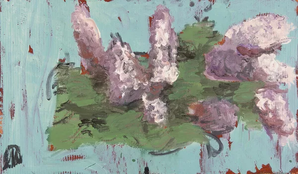 Markus Lüpertz — Flieder, 1991