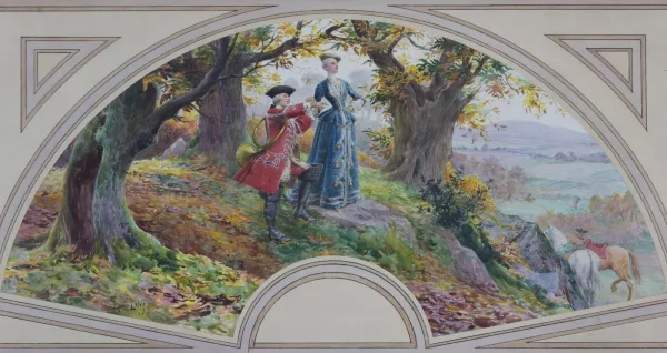 Maurice Leloir — Scène galante