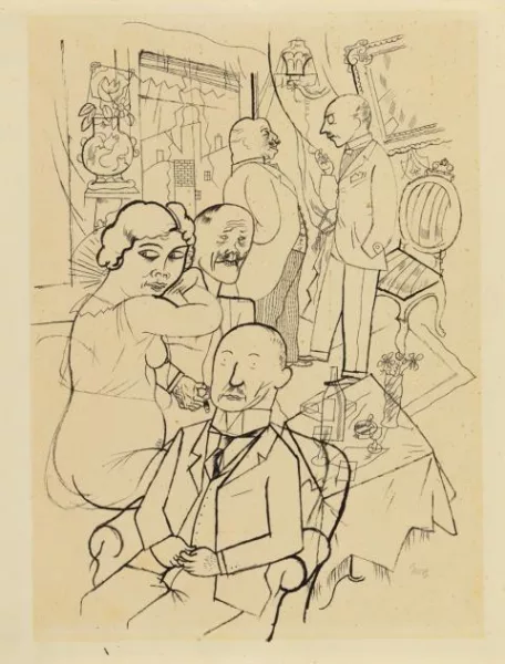 George Grosz — Berliner Salon