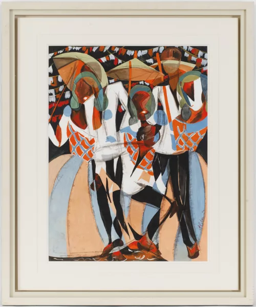 Alexandra Exter — Fête costumée,
