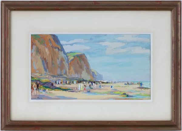 Louis Riou — Scène de plage