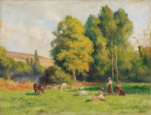 Maximilien Luce — Paysage animé
