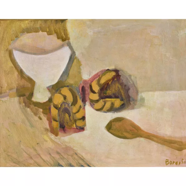 Francisco Bores — Nature morte avec table