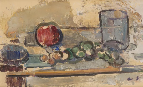 Adolf Strübe — Nature morte aux fruits