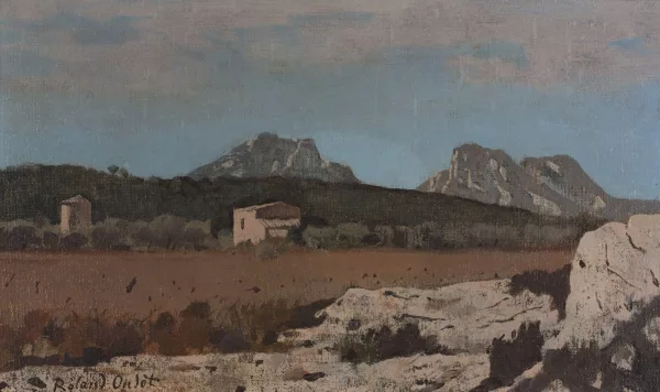 Roland Oudot — Paysage de Provence