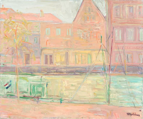Jacques Truphémus — Canal à Amsterdam, 1958