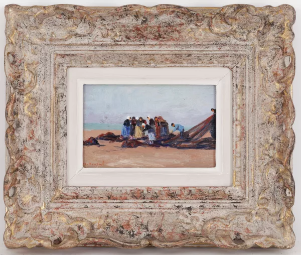 Charles Roussel — Bord de mer, paysages animés,