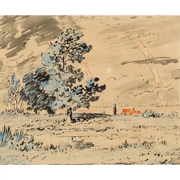 Théodore Rousseau — Paysage.