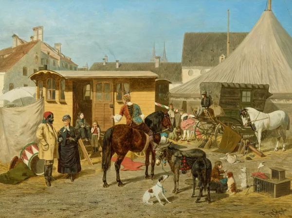 Franz Quaglio — Circo sullo St