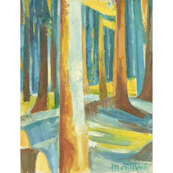 Roger Montané — "La forêt bleue".
