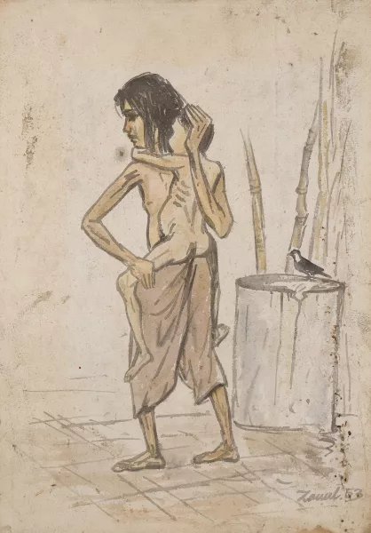 Zainul Abedin — Aus: "Famine Series