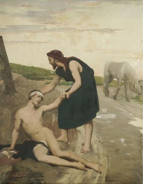 Alexandre Séon — Le Bon samaritain