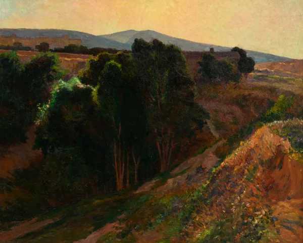 René Seyssaud — "Paysage aux environs d'Aurel",