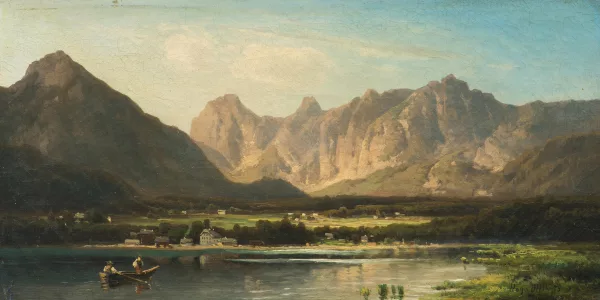 Hugo Ullik — Achensee mit Pertisau