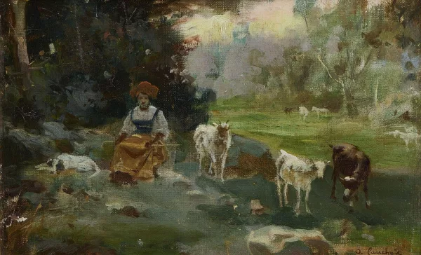 Eugène Henri Cauchois — Bergère