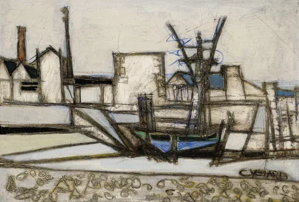 Claude Venard — Vue sur le port
