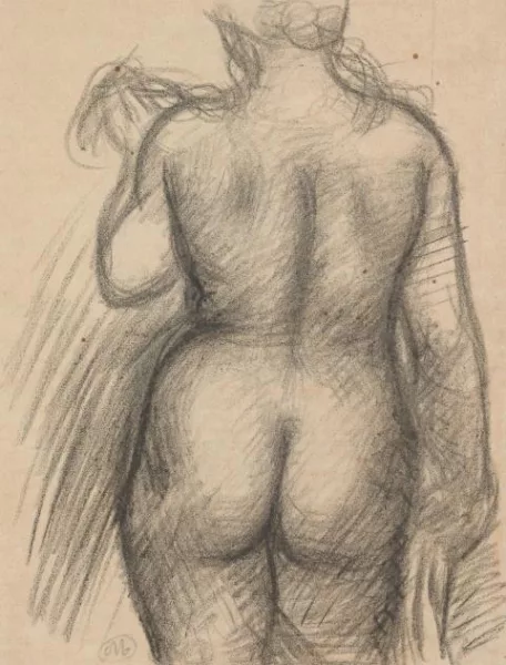 Aristide Maillol — Femme au foulard, vue de dos
