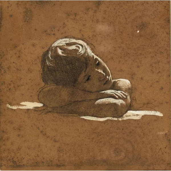 Anselm Feuerbach — Petite tête d’enfant