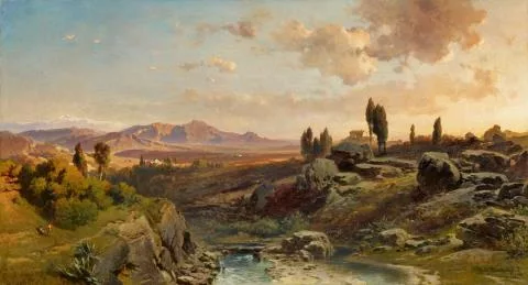 Fritz Bamberger — Blick auf die Sierra Nevada
