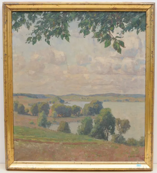 Franz Xaver Hoch — Seelandschaft, wohl in der Nähe von München