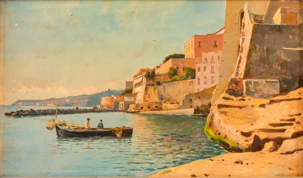 Edoardo Monteforte — Pêcheurs dans la baie