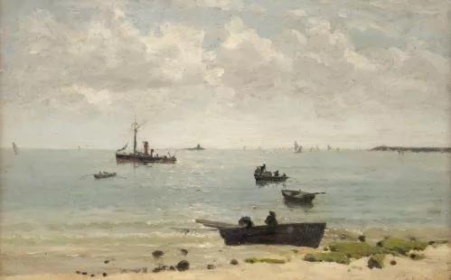 Élodie La Villette — Le débarquement sur la plage