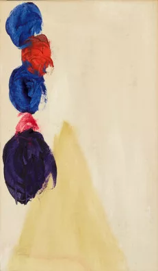 Kimber Smith — Composition Jaune-Rouge-Violet, 1974