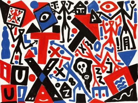 A. R. Penck — Donner et recevoir