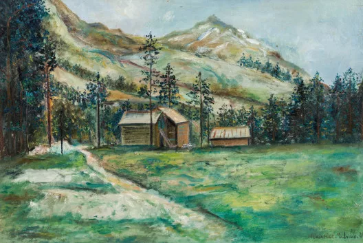 Maurice Utrillo — Balmensachen im Maderanertal, um 1916