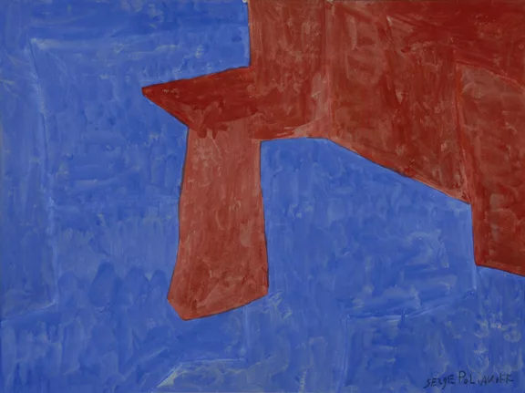 Serge Poliakoff — Composition abstraite, 1962