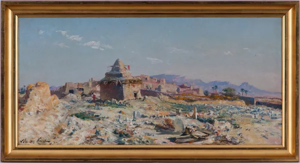 Maxime Noiré — Vue de M' Sila, Algérie
