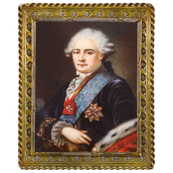 Jean-Baptiste Isabey — Portrait de Stanislaus II. August Poniatowski (1732-1798).