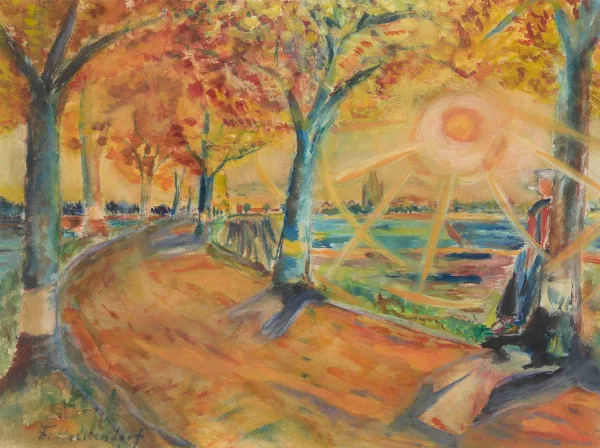 Franz Heckendorf — Sonnige Landschaft
