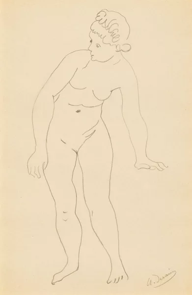 André Derain — Nu féminin debout