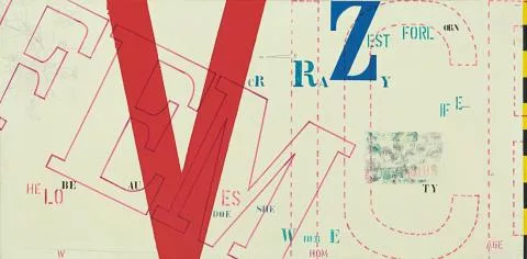 Ferdinand Kriwet — Poem Painting No 1