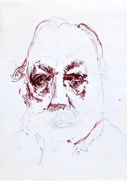 Horst Janssen — Gottfried Keller