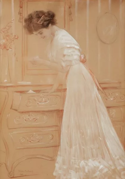 Paul César Helleu — À la commode