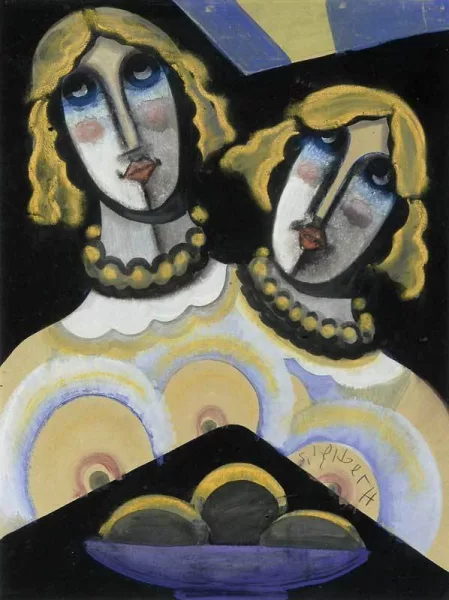 Hugo Scheiber — Deux femmes