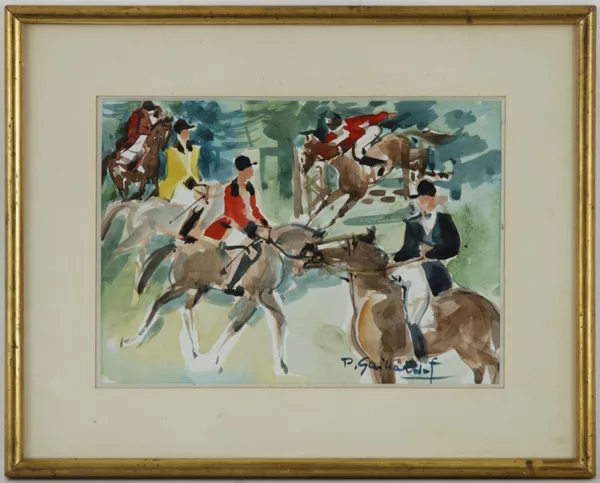Pierre Gaillardot — Pierre Gaillardot (1910-2002), \Concours hippique\,