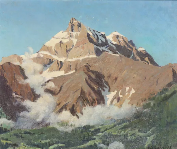 Robert Edouard Chapallaz — Les Dents du Midi