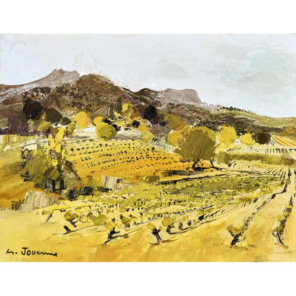Michel Jouenne — "Les vignes".