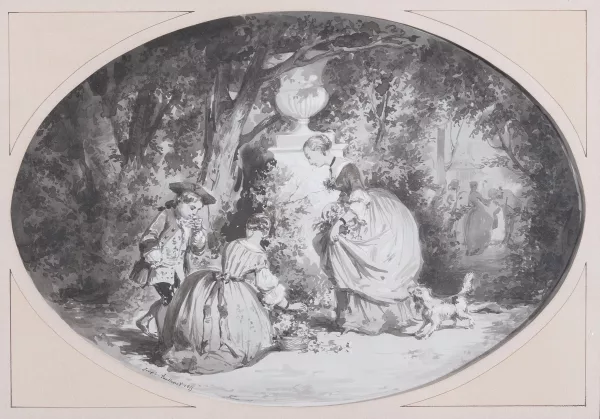 Joseph Hussenot — La cueillette