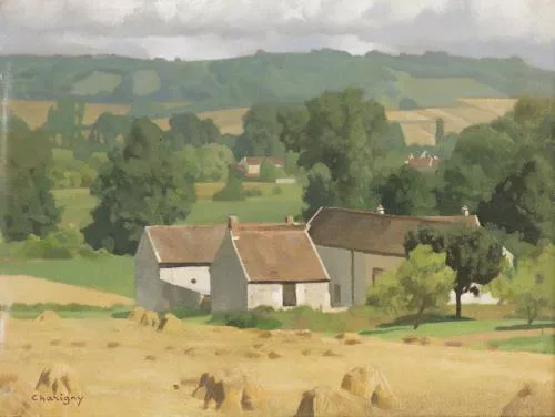 André Charigny — Ferme dans la campagne