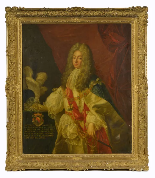 Alexis Simon Belle — D’après Alexis Simon Belle — Portrait de Antonin Nompart de Caumont, duc de Lauzun,