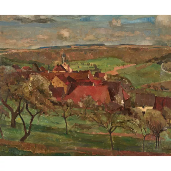 Arthur Grimm — Vorfrühling — Hollerbach