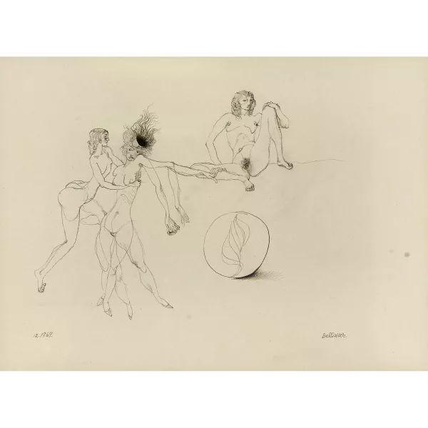 Hans Bellmer — « La palla ».