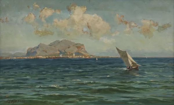 Francesco Lojacono — Veduta di Palermo