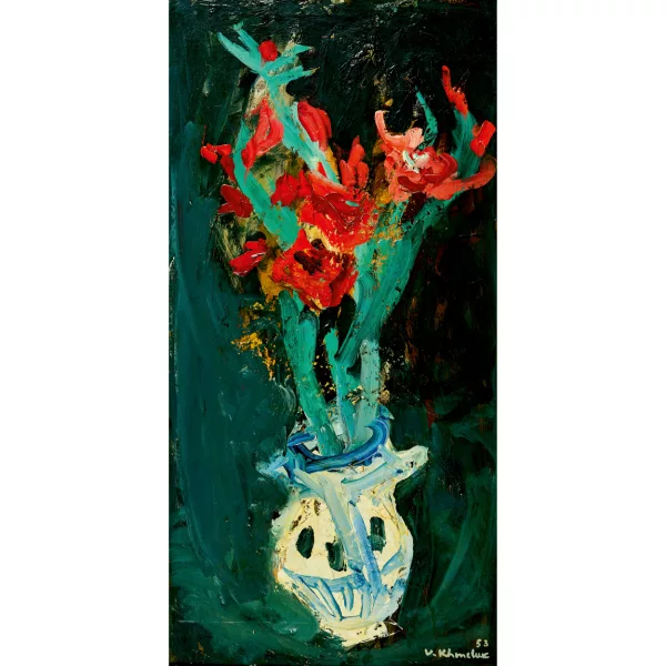 Vassyl Khmeluk — « Glaïeuls ».
