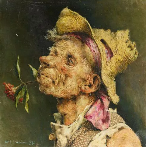 Gert Heinrich Wollheim — Mann mit Hut